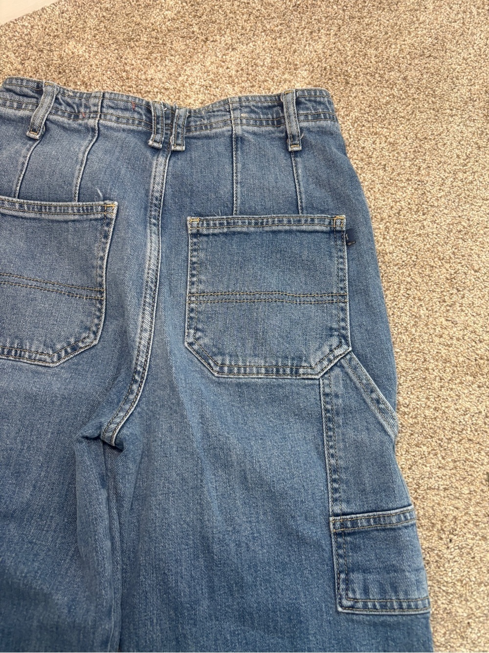 Anthropologie Pilcro The Carpenter Wide-Leg Jeans - 25 Waist - Picture 7 of 15